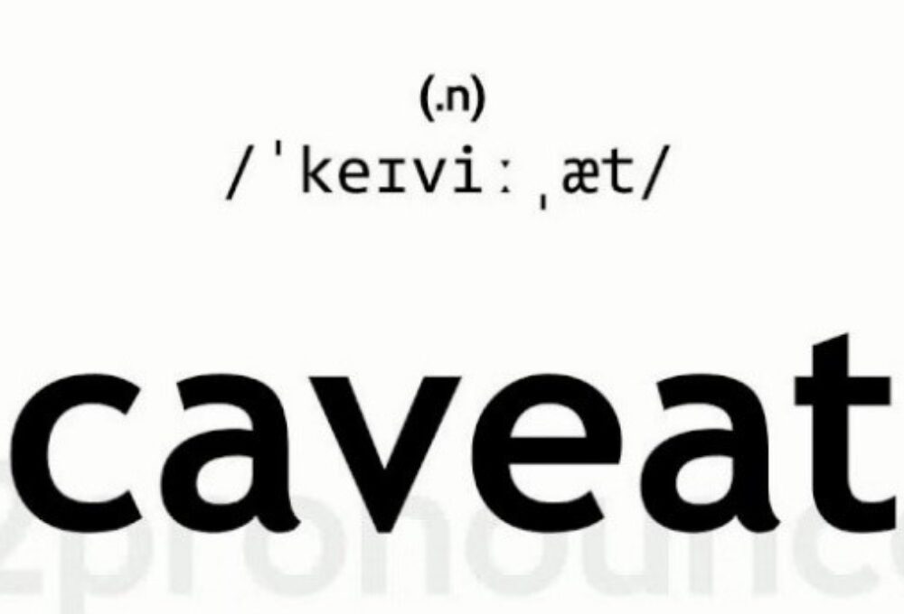 购房时可能遇到的法律小知识:Caveat (警告通知)