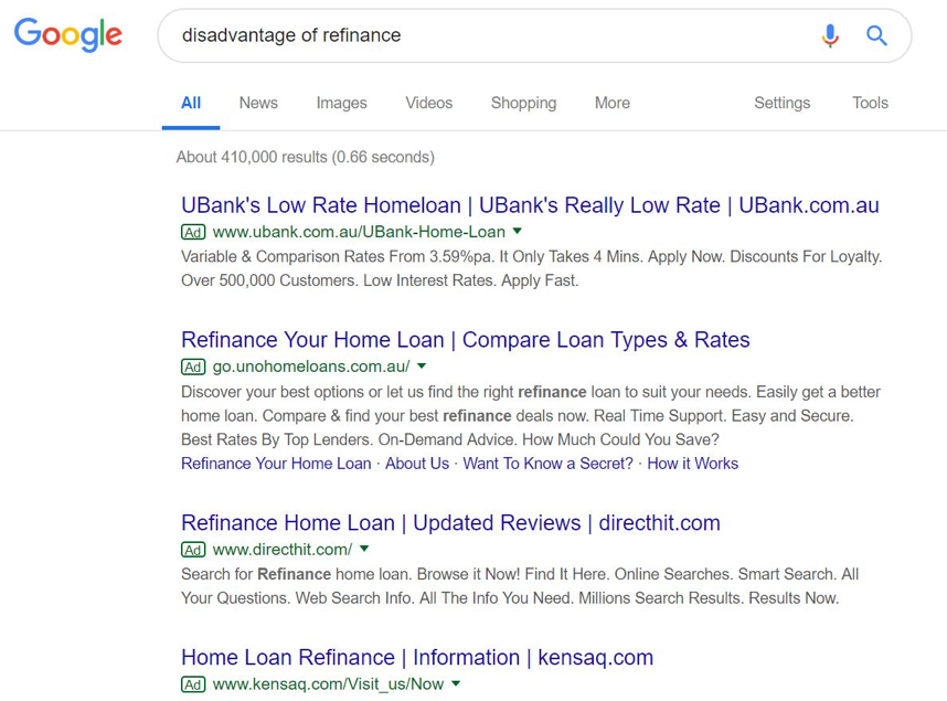 Disadvantage Of Refinance Disadvantage Of Refinance