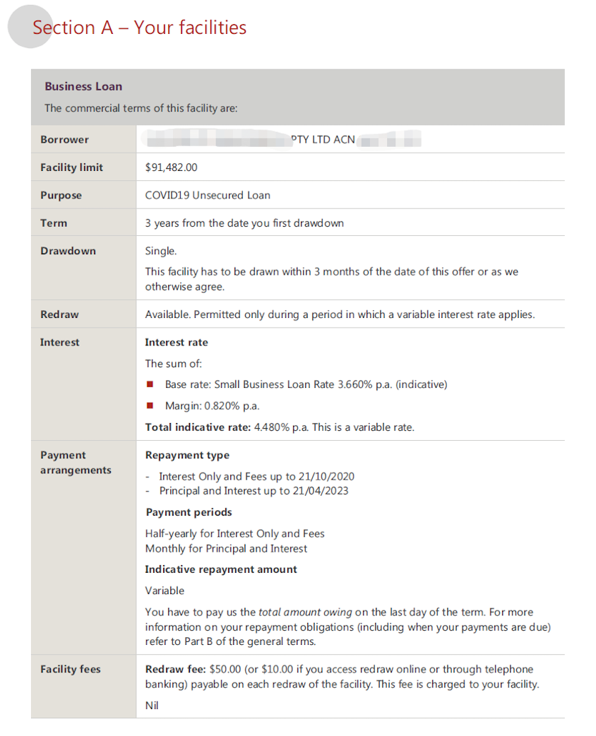 Section A - Your Facilities